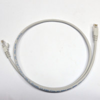 Patch Cord UTP,kat 6, LSZH, RJ45 - RJ45 connector, grey, 1.0m
