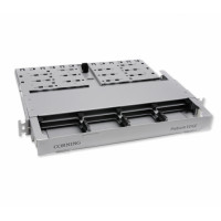 EDGE8™ Housing, FX 1-rack unit, fixed tray design, holds up to 12 EDGE8 modules or panels