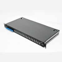  ВО патч-панель LAN1 с 6xLC Duplex Адапт., 12 пигтейл., Сплайс-кассетой, SM, OS2, 1U