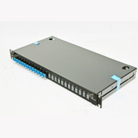 ВО патч-панель LAN1 с 12xLC Duplex адапт., 24 пигтейл., сплайс-кассетами, SM, OS2,1U