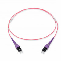 LC-LC Uniboot Patch cord  50 µm ClearCurve® multimode OM4, Low-Loss, 2 m