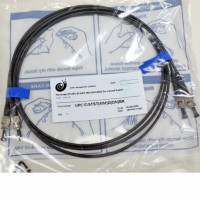 Patch cord ST/UPC-ST/UPC MM (G50-OM3), 1 м, blaсk Duplex  