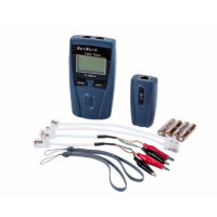 Tester cable lcd display RJ-45, RJ-12 (line length, length to break, cross-connect, telephone)
