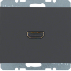 HDMI-розетка, антрацит, K.1