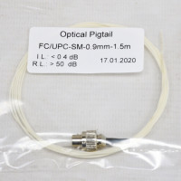 Pigtail FC / UPC 1.5 m, SM, Easy strip