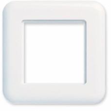 Frame for LANSafe plates, 80x80 mm, white