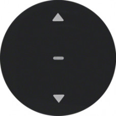 Кнопка для жалюзійного сенсорного вимикача, чорна, R.1/R.3