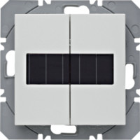 Передавач 2-кан. на сонячній батареї KNX-quicklink S.1/B.х пол.білизна матова