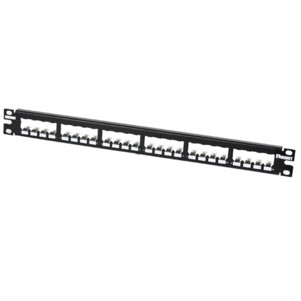 Patch Panels, 19’’, Modular panel MinI-com, Modular patch panel, Product Code CP24BLY - product image  1