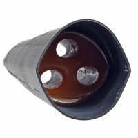 Термоусаджуємий кабельний ввід з гелем D34 мм (3х9 мм), Corning