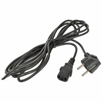 The power cord for the computer (EEC C13-7/7), L = 5m, 3x0, 5mm2.