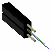 FO cable 2E9/125 Drop FTTH light (100N), G657A, LSZH, dielectric, Orient
