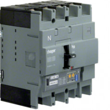 Автоматичний вимикач h250, In=40А, 4п, 50kA,  LSI