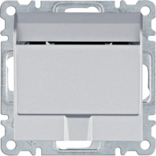 Вимикач для готельних карток Lumina,  срібний