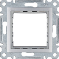 Рамка-адаптер для виробів 45х45 Lumina,  срібна