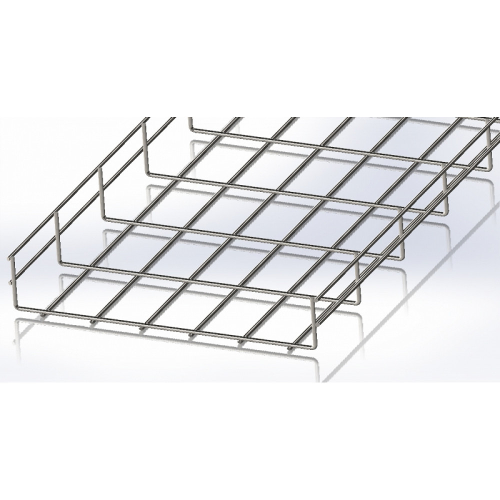 Wire cable tray WBC, 300x50, wire diameter 4 mm, Product Code CMS-WBC4-30050Z - product image 2