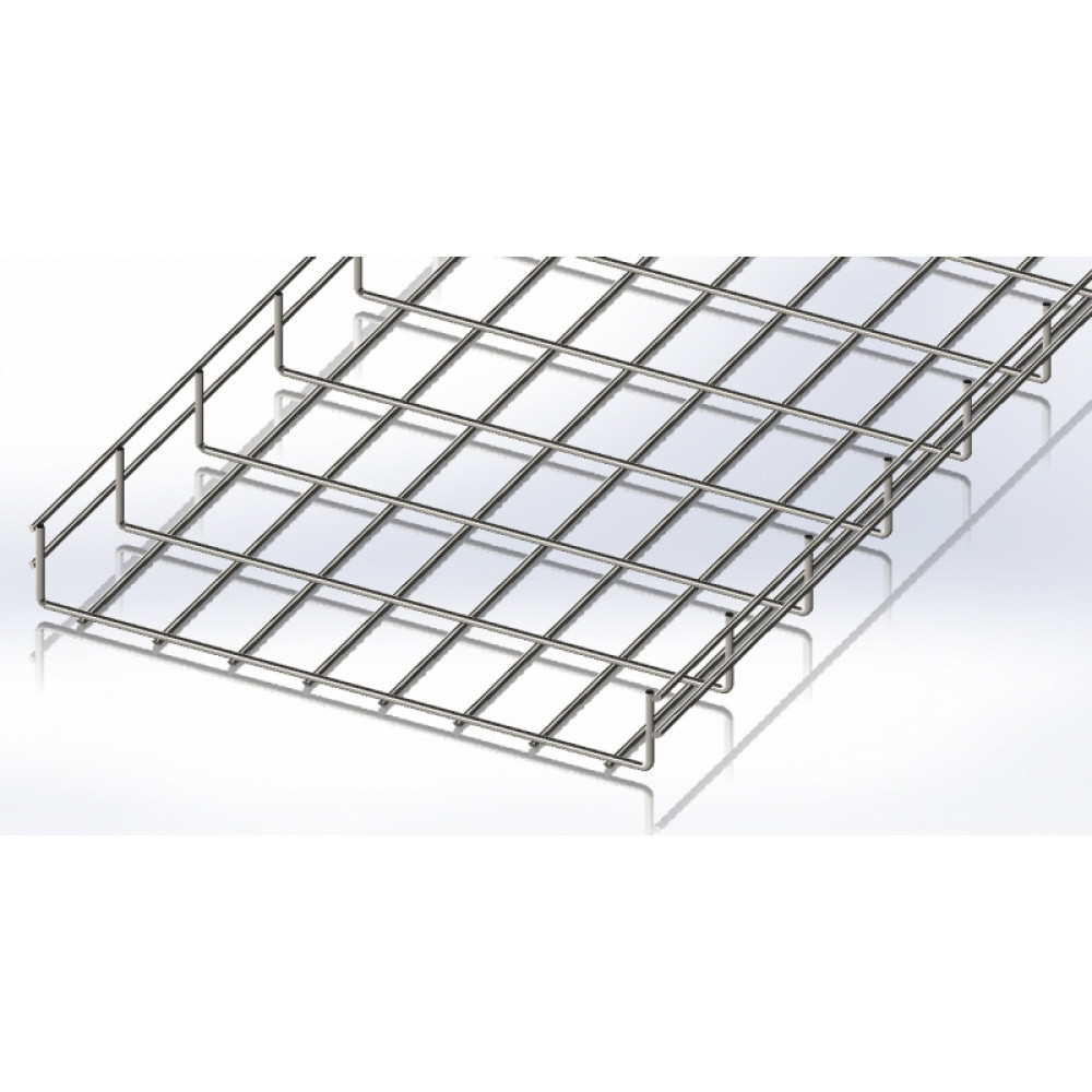 Wire cable tray WBC, 400x50, wire diameter 5 mm, Product Code CMS-WBC5-40050Z - product image 2