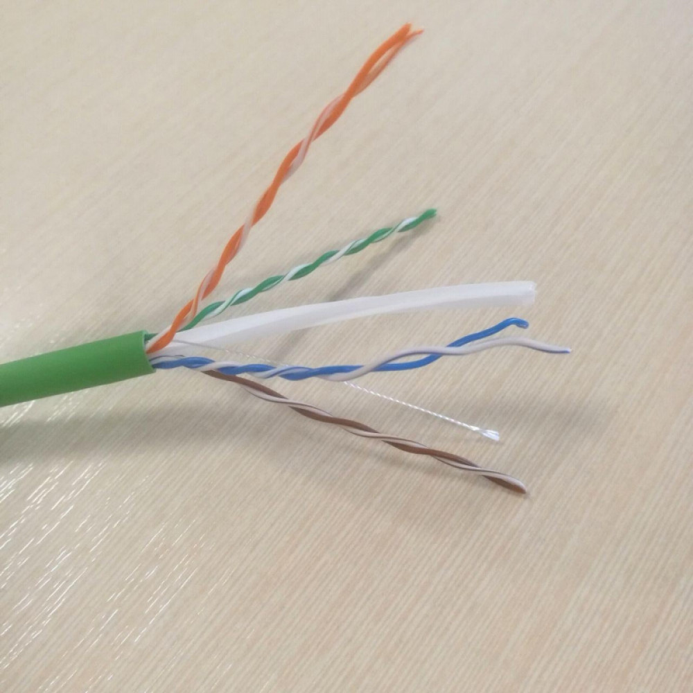 LAN Cable, Indoor use, UTP, cat 6, FRNC/LSZH, Cca, Green, Product Code UU009175405 - product image 4