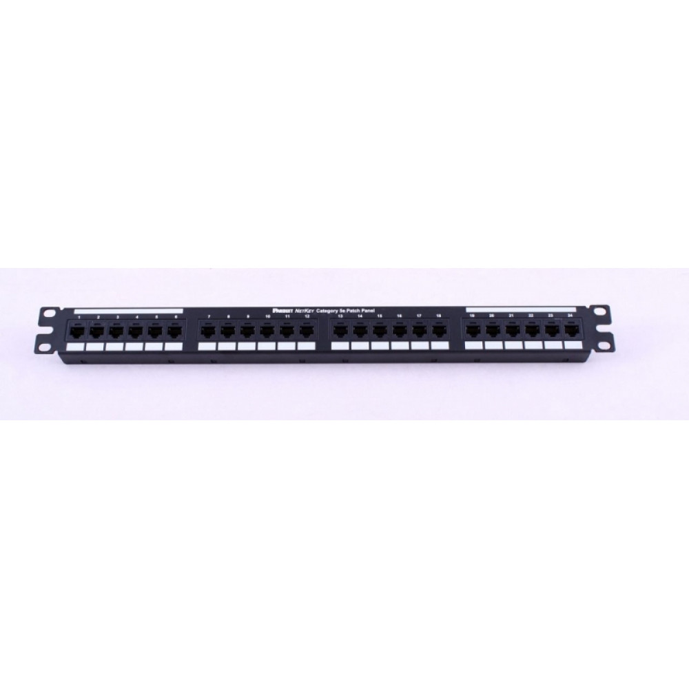 Patch Panels, 19’’, UTP, cat 5e, Product Code NK5EPPG24Y - product image 2