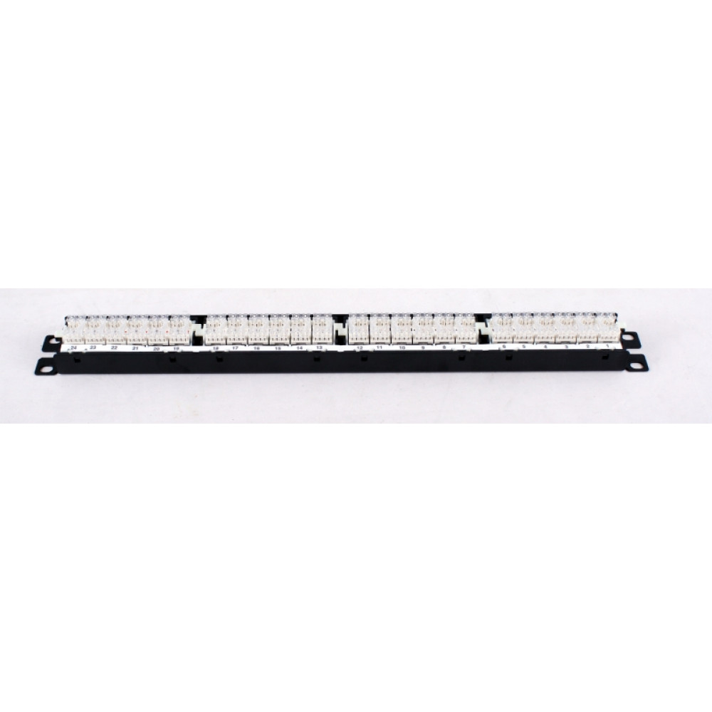 Patch Panels, 19’’, UTP, cat 5e, Product Code NK5EPPG24Y - product image 3
