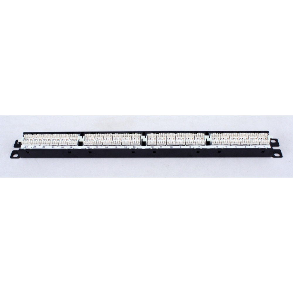 Patch Panels, 19’’, UTP, cat 5e, Product Code NK5EPPG24Y - product image 4
