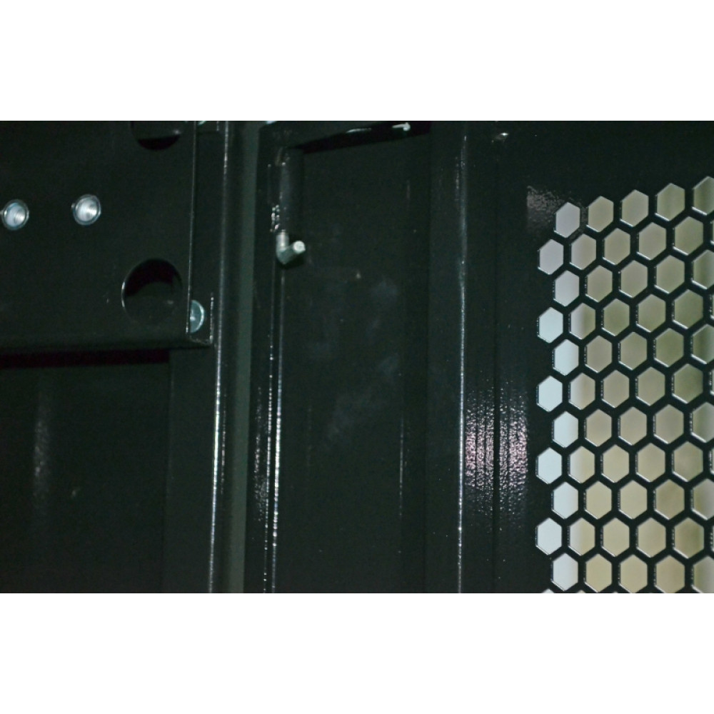 Підлогові шафи, Перфоровані двері, 1055мм, 42U, Чорний, Артикул UA-MGSE42810PB - фото товару 9