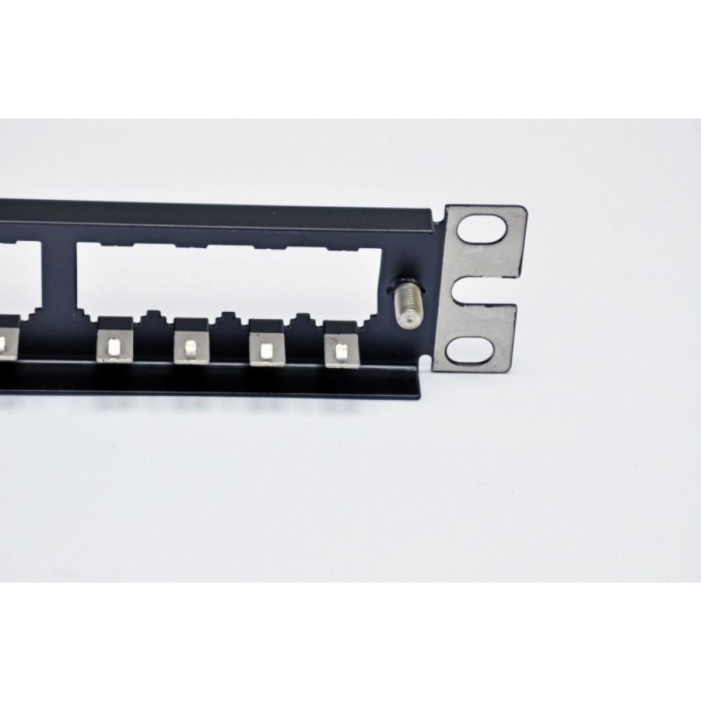 Patch Panels, 19’’, Modular panel MinI-com, Modular patch panel, Product Code CP24BLY - product image 2