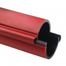 KOPOHALF collapsible pipe for underground cable laying; Ø58mm; red length 3 m