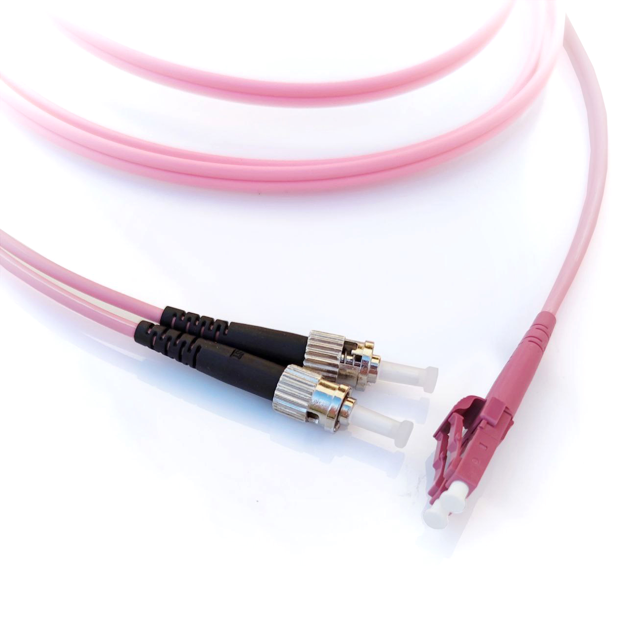 Патчкорд оптический ST-LC UPC MM (G50-OM4) 2 метра Duplex - купить в ...