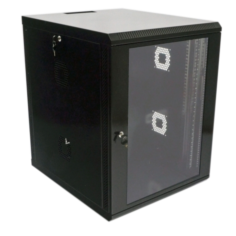 Look spx15 2台　黒 Шкаф 15U, 600х700х773 мм (Ш*Г*В), акриловое стекло, черный