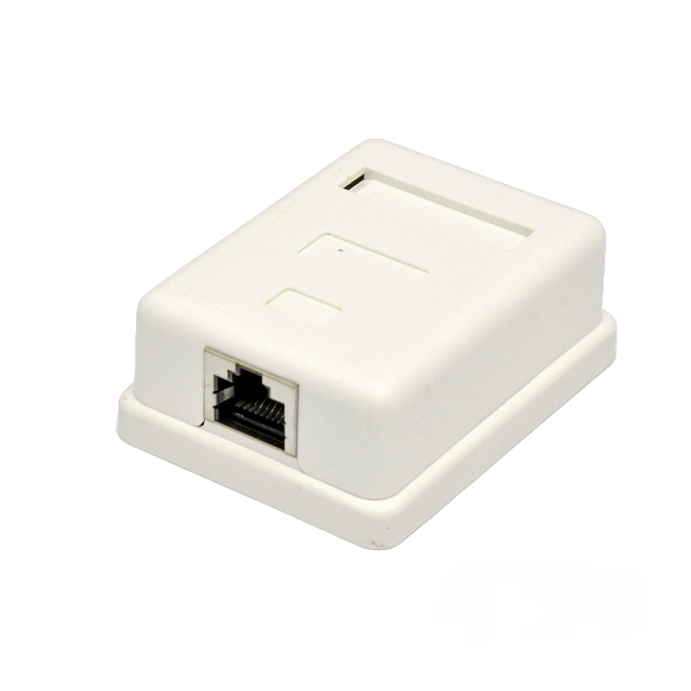 【Ojuuunページ】 Розетка наружная 1хSTP,кат.6,RJ45,EPNew. - купить в Киеве