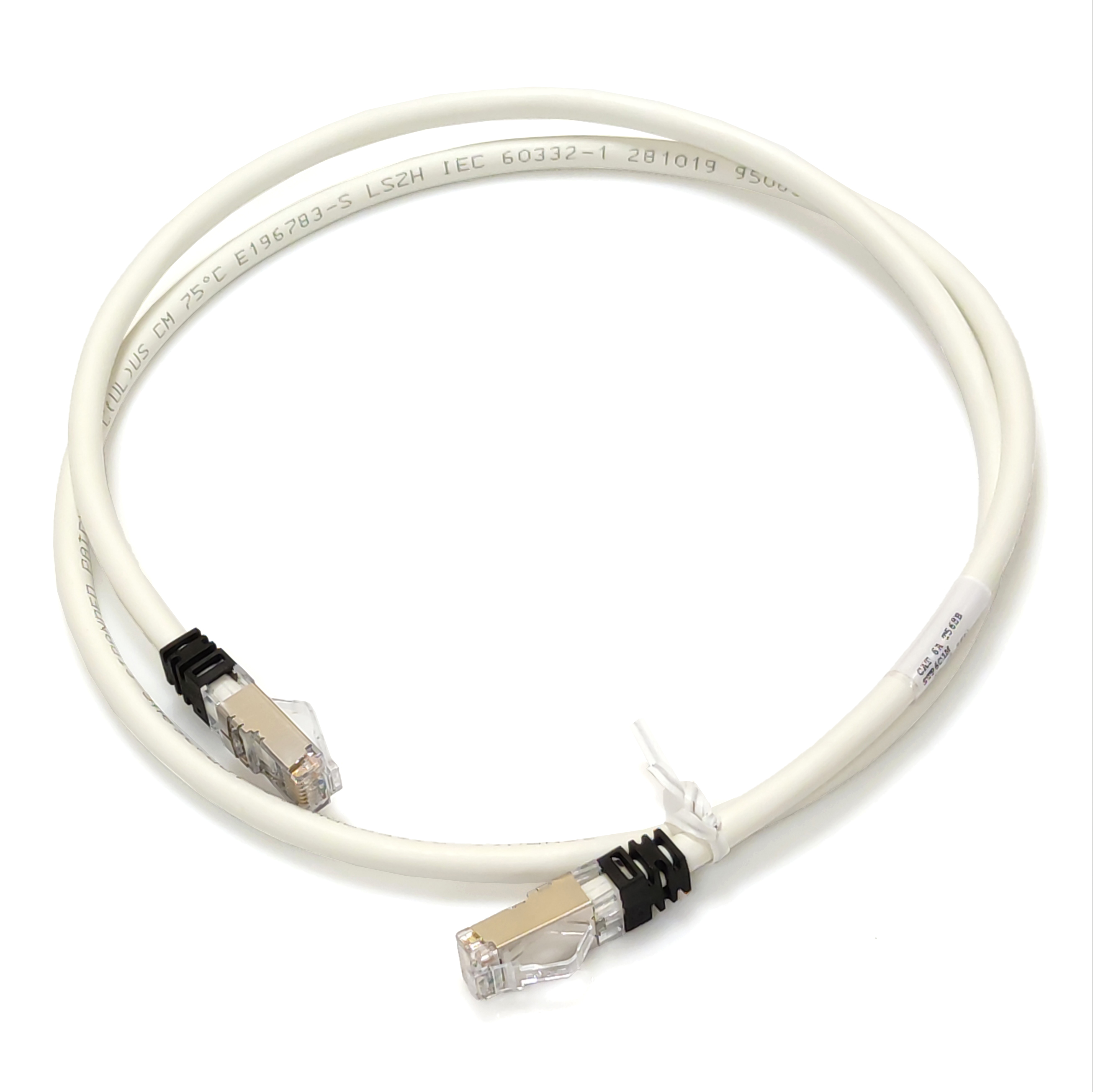 ponta☆ Патч-корд кат 6A F/UTP (LSZH), off white, 1m - купить в