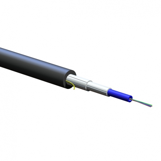 ВО кабель універс., U-BQ(ZN)BH 8E9, монотуб, діел. зах., LSZH/FRNC (Cca), FREEDM Gel-Free
