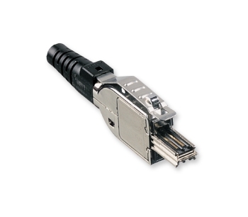 Коннектор экранированный S1200/2, кат.7A, 2-пари AWG 26